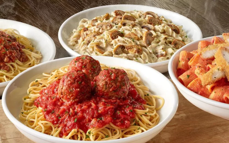 Olive Garden All You Can Eat Pasta in 2023 Lifetime Pasta Pass